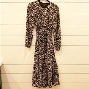Banana Republic Leopard Print Dress